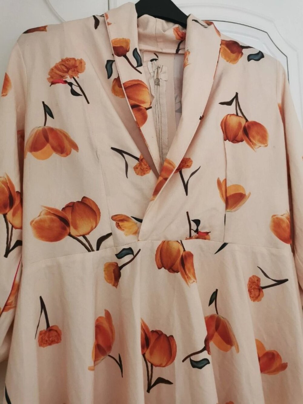 Handmade retro-style dress - Picture 2 of 5